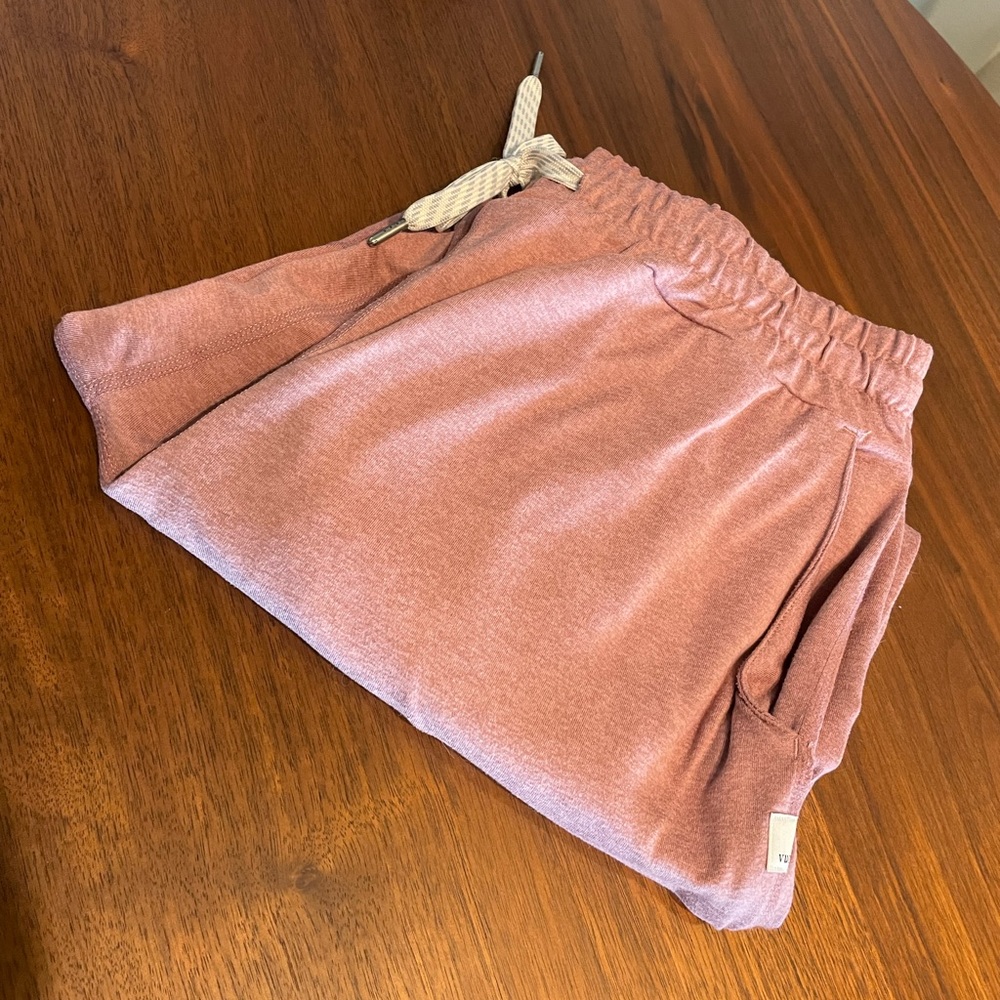 Vuori Performance Joggers Small Pink Heather